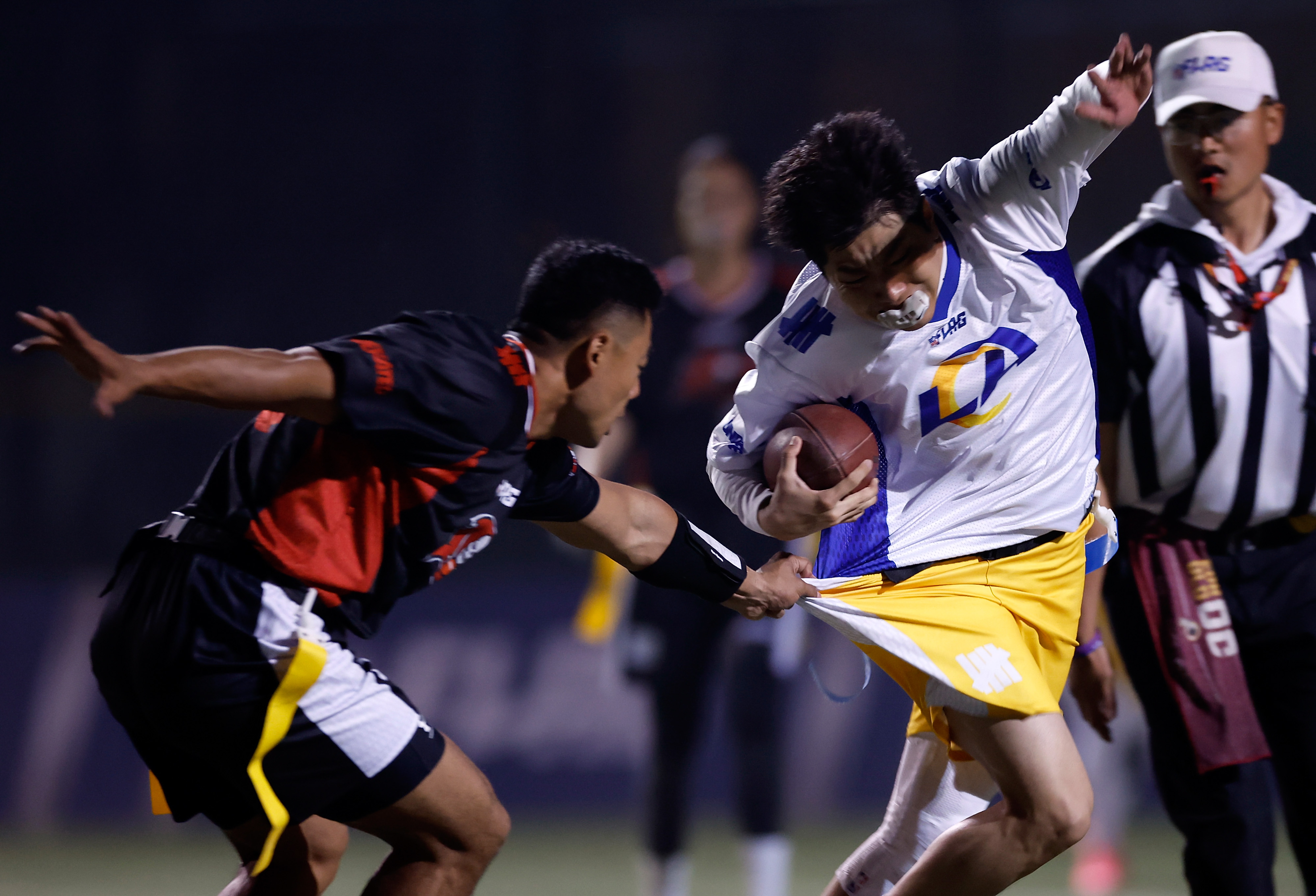 南非队在橄榄球比赛中表现出色 南非队在橄榄球比赛中表现出色