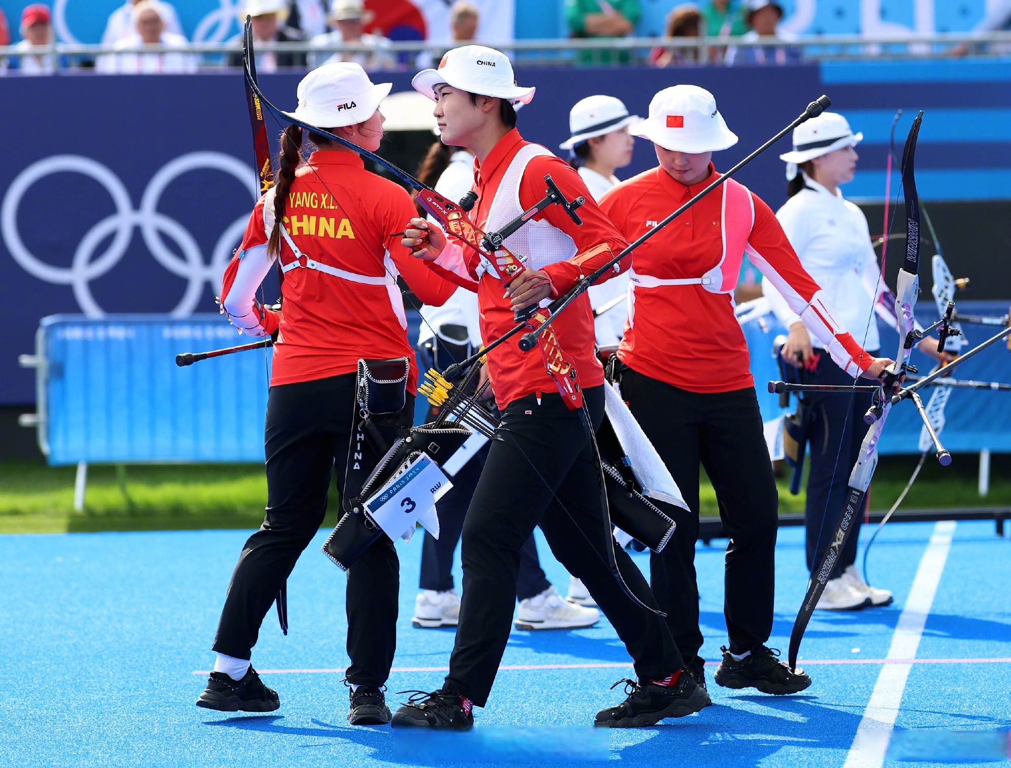 韩国击退对手，获得射箭比赛冠军