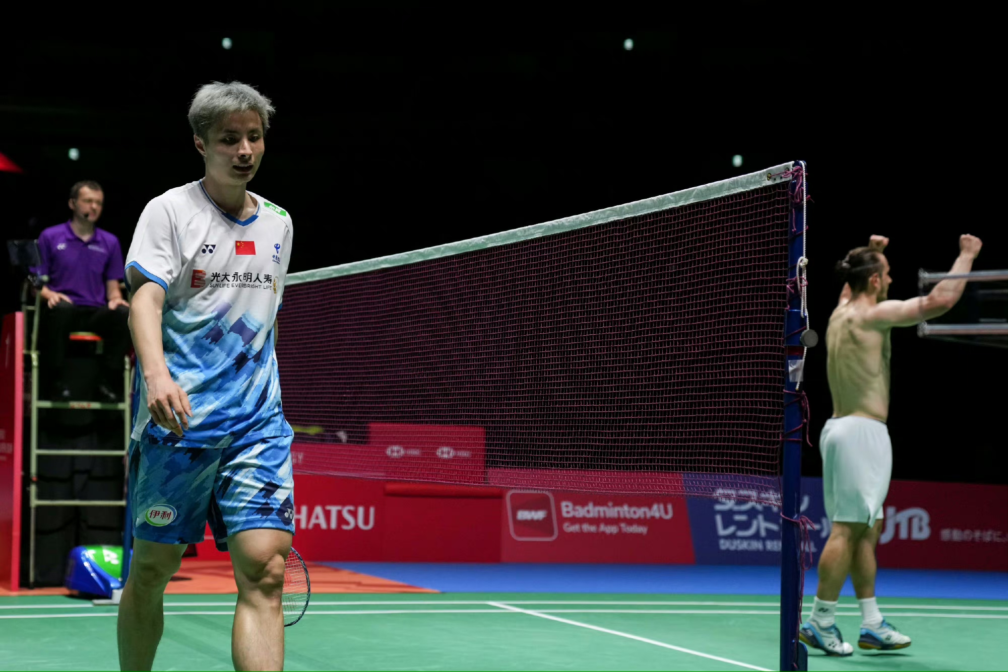 关于日本队鏖战泰国队，石宇奇关键制胜的信息